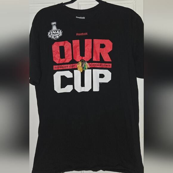Reebok Chicago Blackhawks T-shirt, size L - Picture 1 of 3